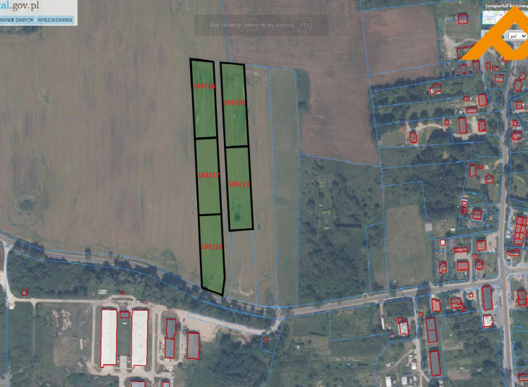 Działka Tuławki Tuławki