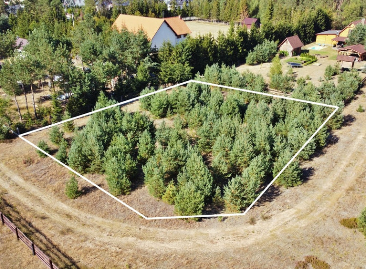 Działka Okoniny Nadjeziorne 1400 m² Okoniny Nadjeziorne