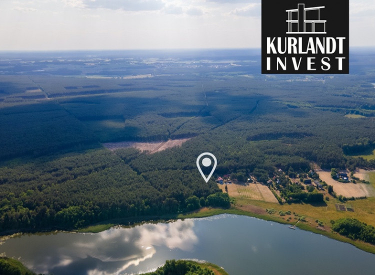 Działka 3374 m² przy jeziorze! Brzeźno
