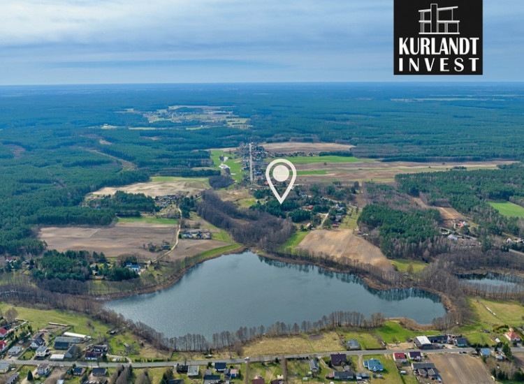 Działka 3581 m² Trzebciny 180 m do Jeziora Trzebciny