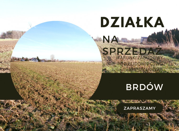 Brdów – Działka Pod Zabudowę Mieszkaniową Brdów