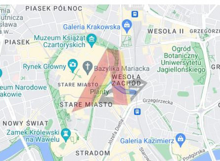 Mieszkanie Kraków Stare Miasto ul. Zyblikiewicza Kraków