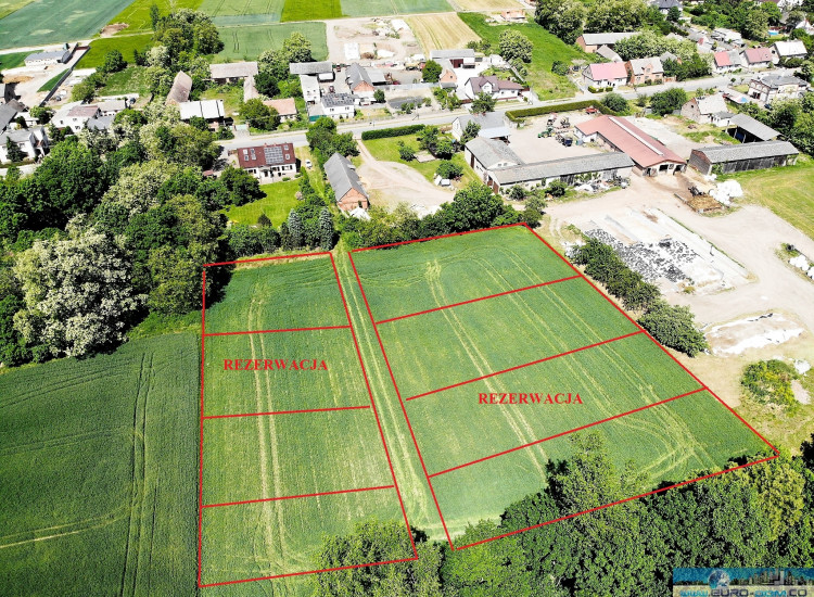 DZIAŁKI BUDOWLANE NA SPRZEDAŻ W BOROWIE | GMINA CZEMPIŃ | RÓŻNE POWIERZCHNIE 662m2 - 1423m2 | SPOKOJNA OKOLICA | WARUNKI ZABUDOWY | Borowo