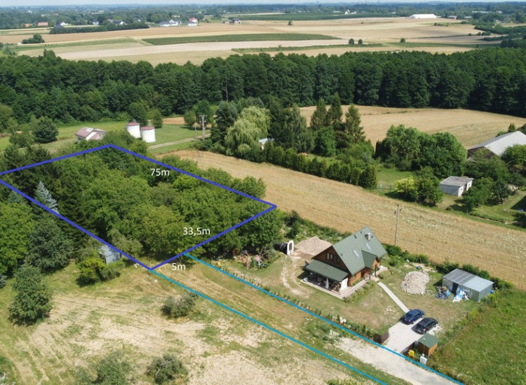 Działka, Motycz, 25ar, zabudowa jednorodzinna Motycz