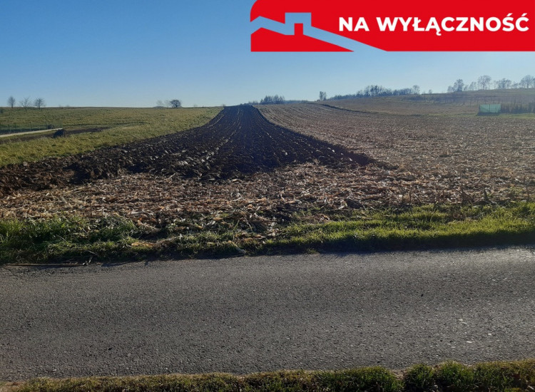 Działka rolno-budowlana bez prowizji od kupującego Wojnicz