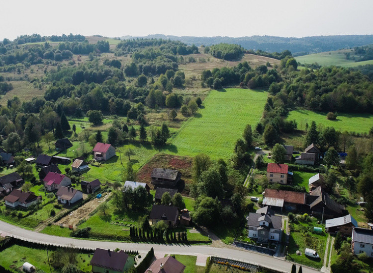 Widokowa działka w Wesołej gmina Nozdrzec - WZ Wesoła
