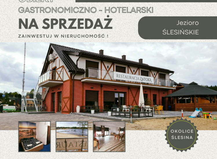 Jezioro Ślesińskie – Obiekt Rekreacyjny z Małą Gastronomią Ślesin
