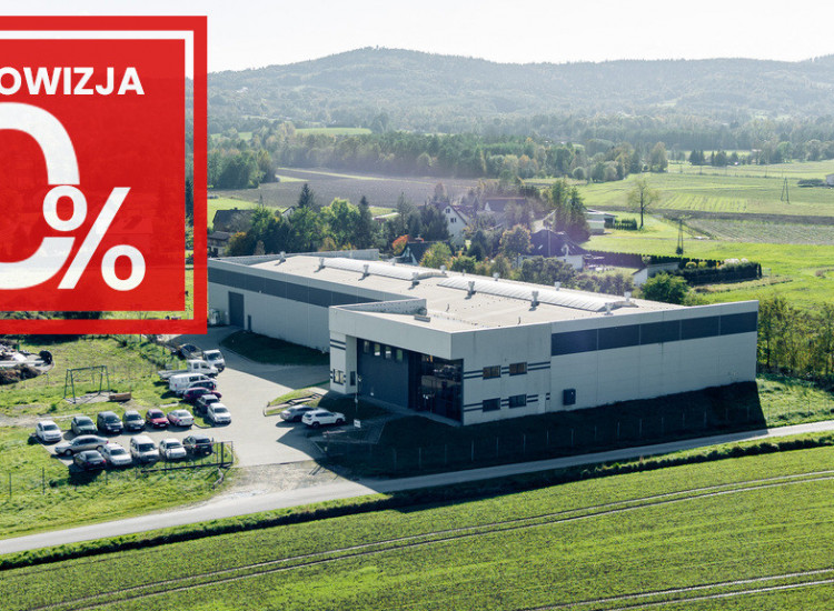 Nowoczesna hala z biurowcem w Zakliczynie Zakliczyn