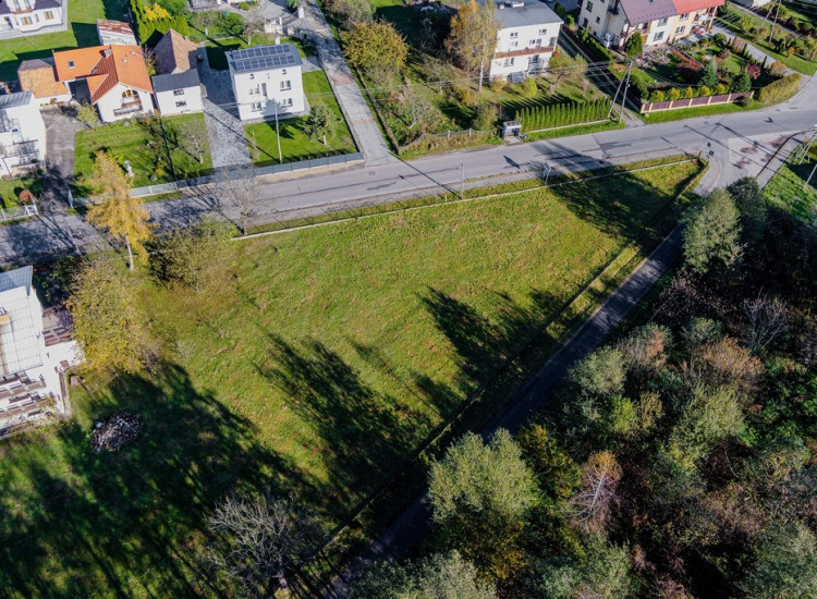 Działka mieszkaniowo usługowa w Koszycach Małych Koszyce Małe