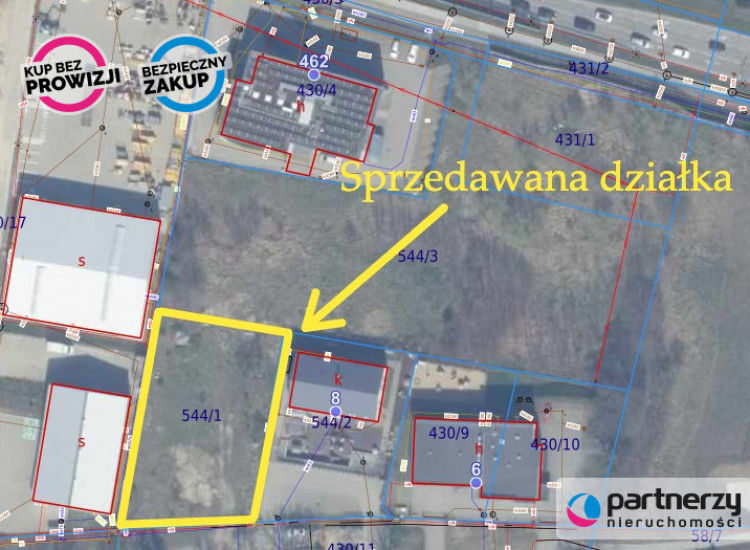 Działka Gdańsk Kokoszki ul. Kartuska Gdańsk