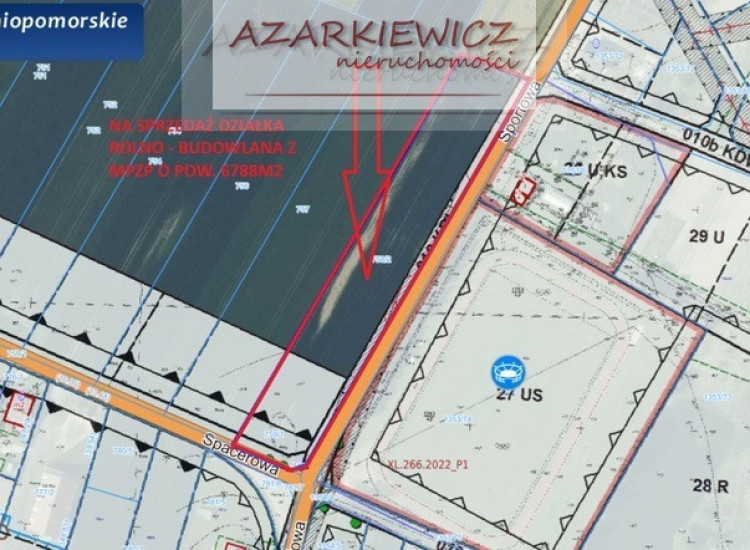 Działka Boleszkowice, ul. Sportowa Boleszkowice
