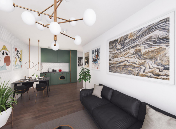 Na sprzedaż dwupokojowy apartament Nad Odrą. Szczecin