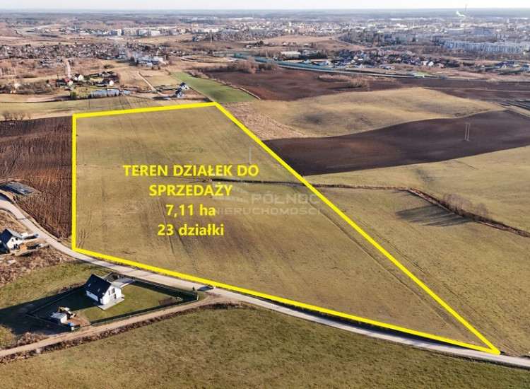 Działki do zabudowy z widokiem na Ełk Siedliska