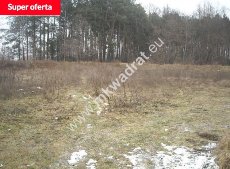 Działka w okolicy zalewu Komorów