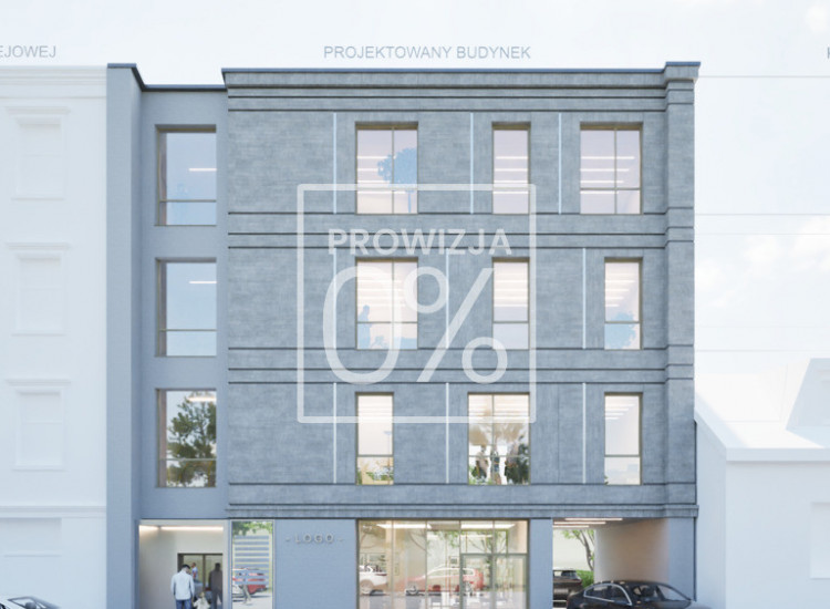 Centrum - działka z projektem budynku usługowego Sucha Beskidzka