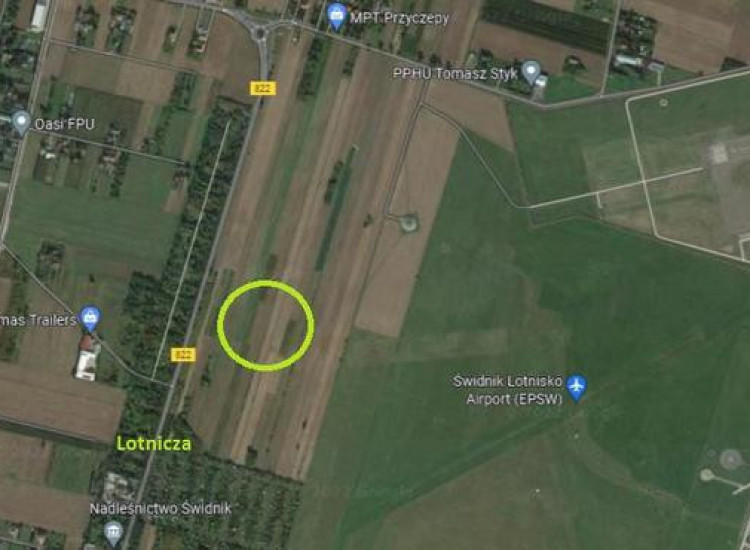 Działki usług. SAG w pobl. lotniska, Świdnik Świdnik