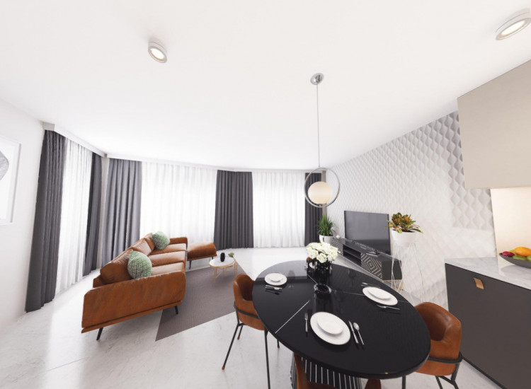 Luksusowy apartament z widokiem na rzekę Szczecin