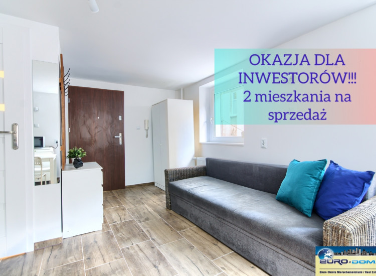OKAZJA DLA INWESTORÓW | 2 MIESZKANIA NA SPRZEDAŻ | UL. GWARNA | CENTRUM Poznań