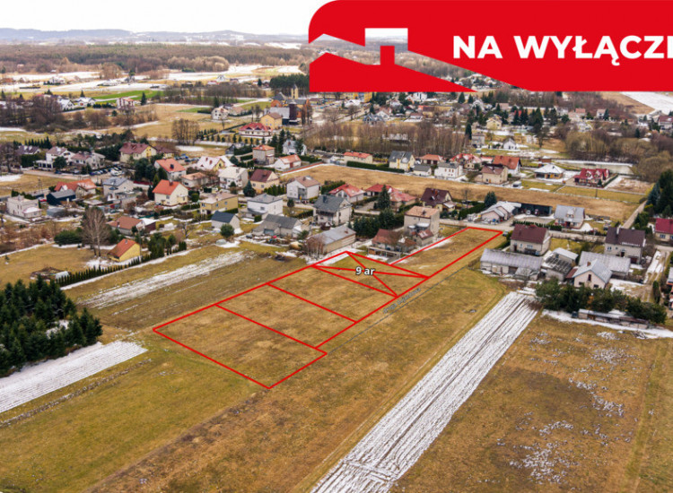 Działka budowlana 9ar Pogórska Wola Pogórska Wola