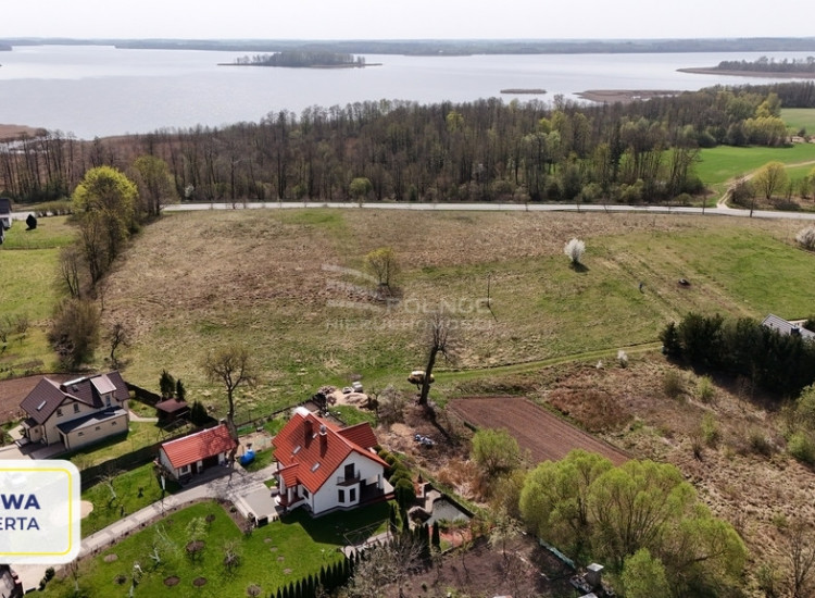 Działka z WZ na 2 domy niedaleko jeziora Ełk Sędki Sędki