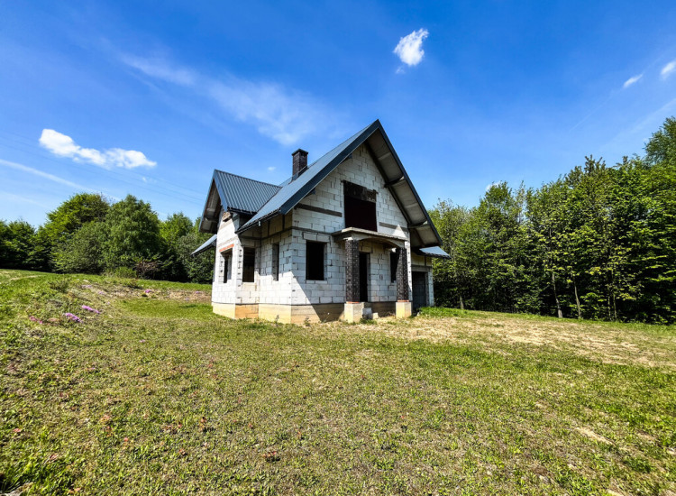 Dom 122 m² w Golcowej, stan surowy otwarty Golcowa