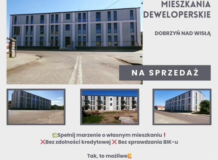 Zamieszkaj w Dobrzyniu nad Wisłą! Dobrzyń nad Wisłą