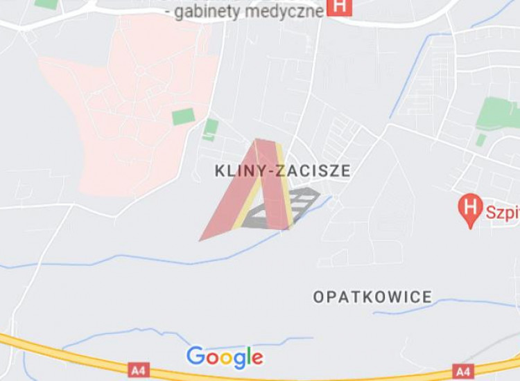 Działka Kraków Podgórze, Kliny ul. Spacerowa Kraków