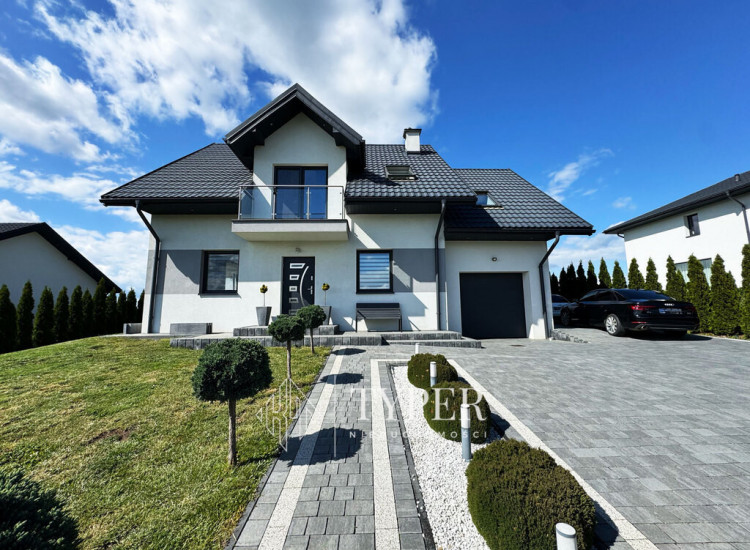 Nowoczesny dom Pawęzów 164 m2 energooszczędny Pawęzów