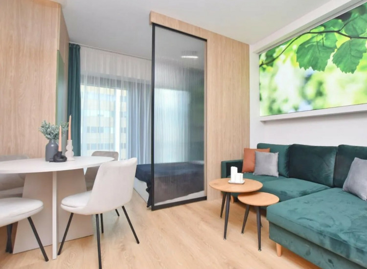 Sprzedam mieszkanie 27m Katowice, GLOBAL Apartments, Zabrska, 21 piętro, PREMIUM Katowice