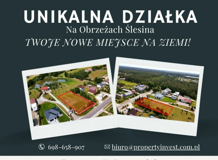 Unikalna Działka na Obrzeżach Ślesina – Twoje Nowe Miejsce na Ziemi! Ślesin