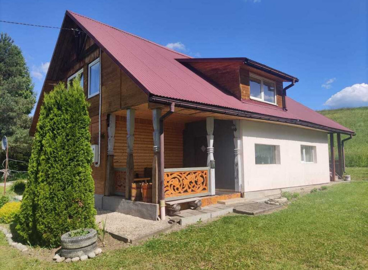 Dom z piękna działką - Liskowate, Bieszczady Liskowate