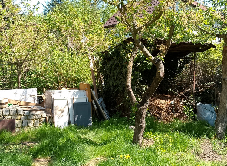 Działka z domkiem 70m2 Lubin