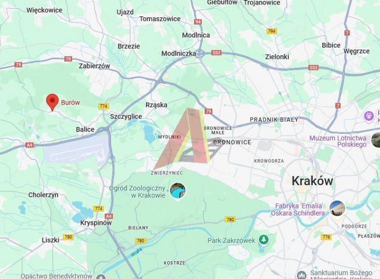 Działka Burów ul. Radziwiłłów Burów