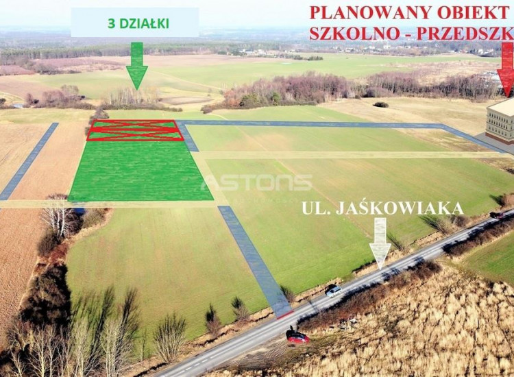 Działka Poznań Morasko ul. Jaśkowiaka Poznań