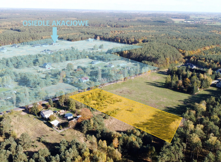 Działka Wierzyce ul. osiedle Akacjowe Wierzyce