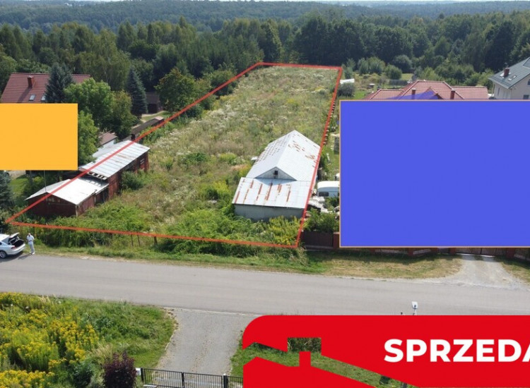 Działka z MPZP 0,54 ha w Bronowicach gm. Puławy.. Bronowice