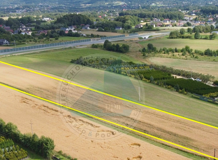 WIDOKOWA INWESTYCYJNA >POD DOMY I USŁUGI< HAŁCNÓW Bielsko-Biała