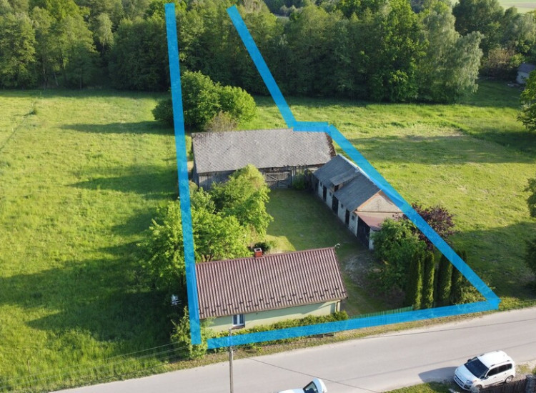 Siedlisko w Barłogach gm. Kurów 35 kw. do Lublina. Barłogi
