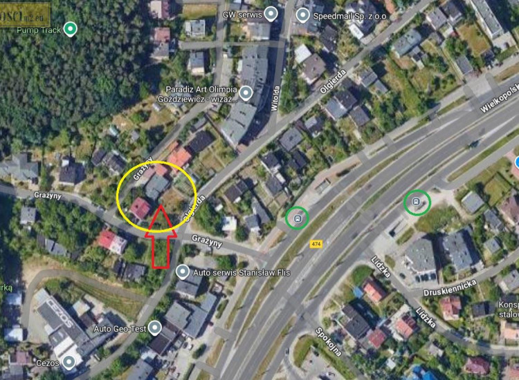 Działka Gdynia Mały Kack ul. Olgierda Gdynia