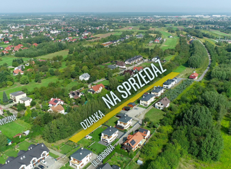 Działka 25 ar - ul. Borowa os. Staromieście Rzeszów