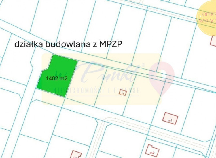 Atrakcyjna działka budowlana w Niedźwiedziu Niedźwiedź