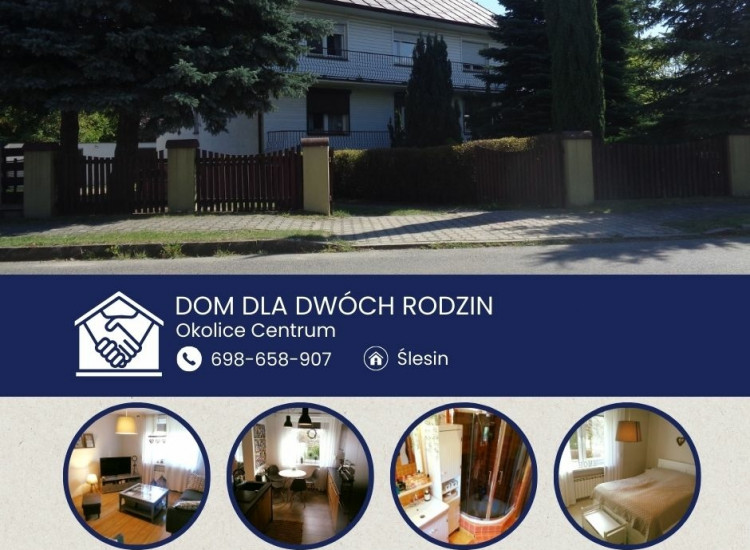 Ślesin dom w pobliżu centrum Ślesin