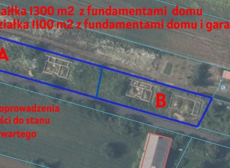 Działka budowlana 13a Charlęż g. Spiczyn (budowa) Charlęż