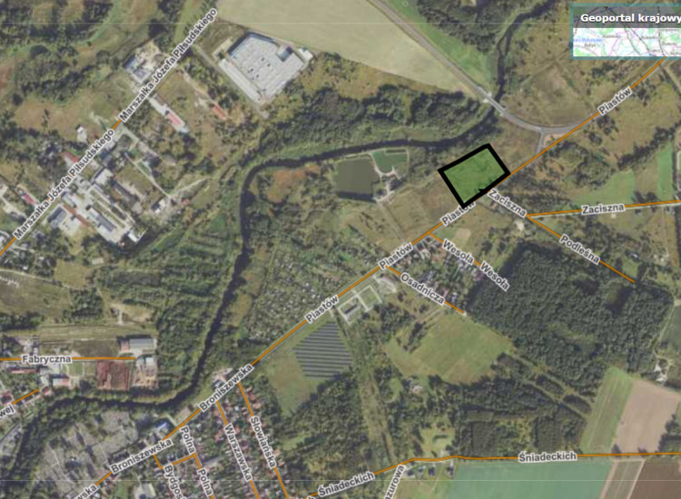 Działka na sprzedaż - 18 445 m² - Gryfice Gryfice