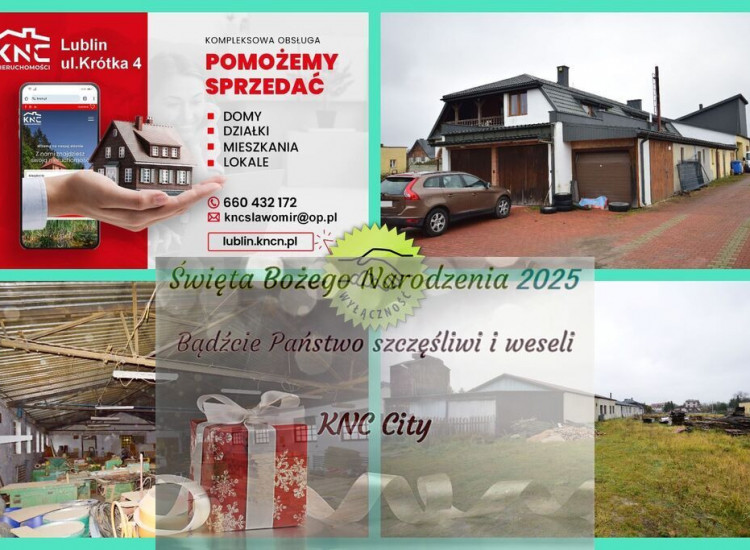Hala produkcyjno-warsztatowa/magazyn blisko Lublin Wólka Abramowicka