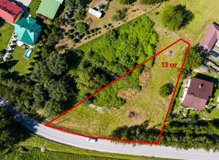 Na sprzedaż działka 13 arów Łukanowice Zgłobice Łukanowice