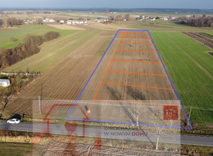 Działka z WZ w Helenowie/Policzna 16 km od Puław Helenów