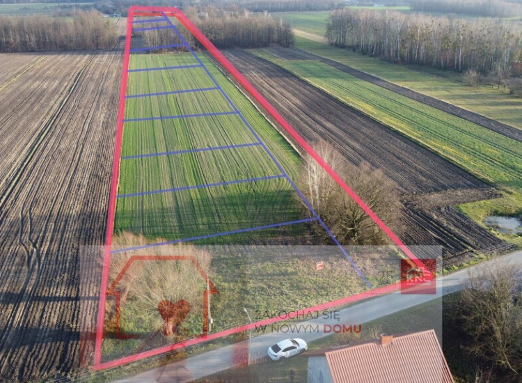 Działka (1182 m2) z WZ w Jabłonowie gm. Policzna. Jabłonów