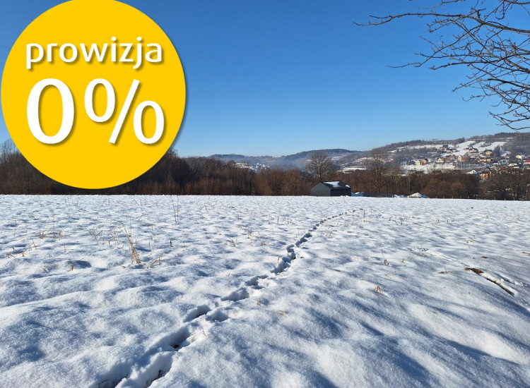 Działka budowlana 3550 m2, dla inwestora! Budzów