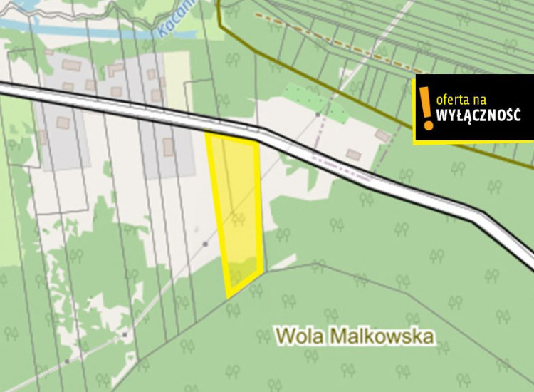 Działka Wola Malkowska ul.   Wola Malkowska